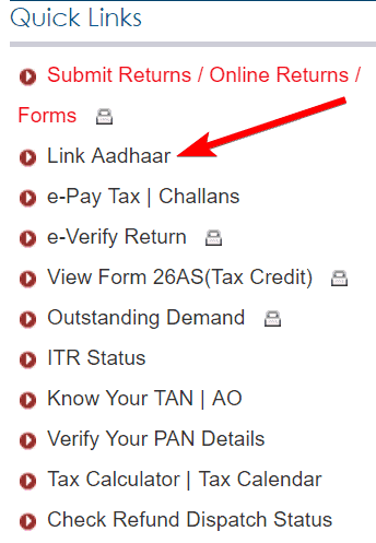 ऑफलाइन - ऑनलाइन Aadhar Card se Pan Card link kaise kare? पैन कार्ड को आधार कार्ड से लिंक करना है?