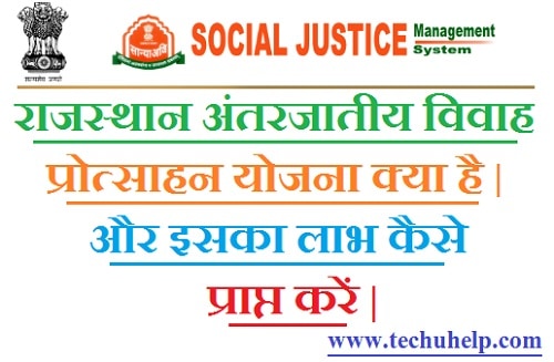 Rajasthan Antarjatiy Vivah Protsahan Yojana