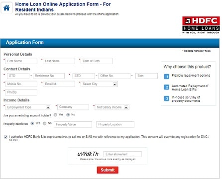 ऑनलाइन आवेदन HDFC Home Loan Kaise Milega ? HDFC Home Loan Ki Jankari Hindi Me