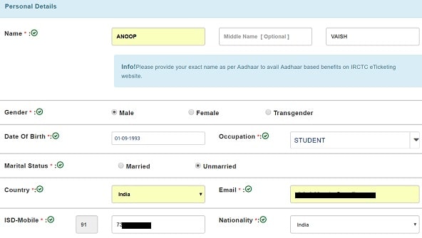 IRCTC Kya Hai? और IRCTC पर New अकाउंट कैसे बनाये। IRCTC Registration In Hindi