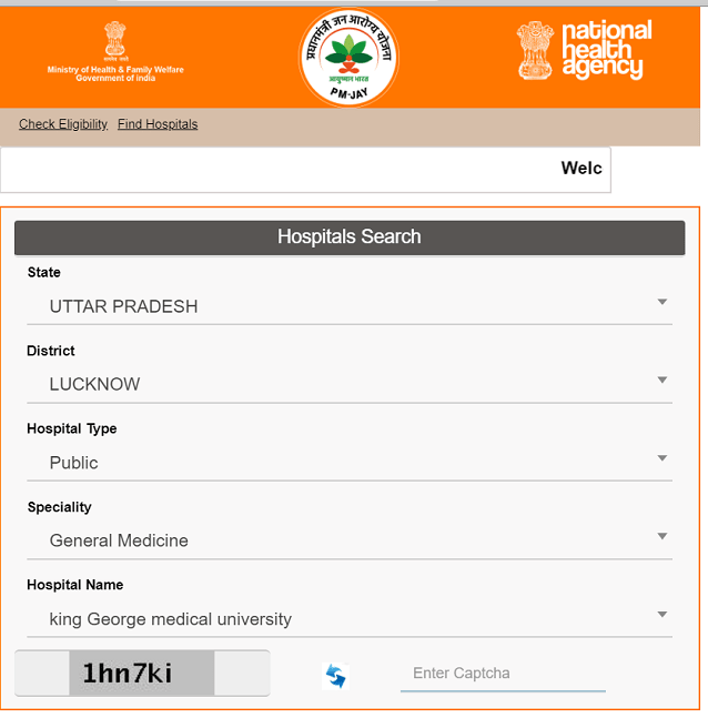 Ayushman Bharat Yojana Free Hospital List कैसे देखें? Jan Arogya Yojana Free Hospital List