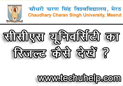 [BA, BSc ,BCom] CCS University Result 2019 Kaise Dekhe ? चेक सीसीएस यूनिवर्सिटी रिजल्ट 2019