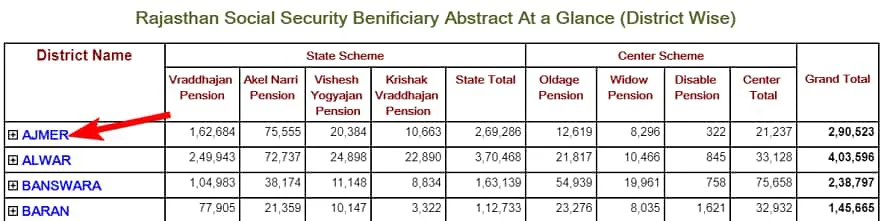 [लिस्ट] राजस्थान वृद्धावस्था पेंशन योजना लिस्ट 2020 ऑनलाइन कैसे देखें? Rajasthan Old Age Pension List