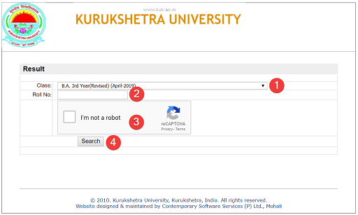 Kurukshetra University BA,BSC,B.COM रिजल्ट ऑनलाइन कैसे देखें? Kuk Result 2019