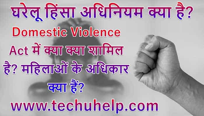 घरेलू हिंसा अधिनियम क्या है? Domestic Violence Act में क्या क्या शामिल है? महिलाओं के अधिकार क्या हैं?