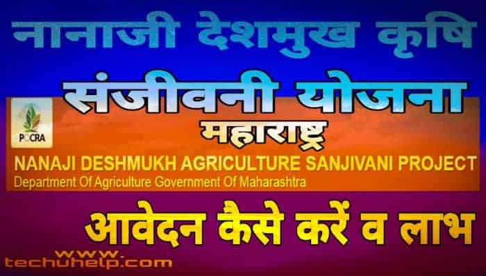 नानाजी देशमुख कृषि संजीवनी योजना के तहत महाराष्ट्र सरकार राज्य के छोटे तथा मध्यम वर्ग के किसानों को लाभ पहुंचायेगी