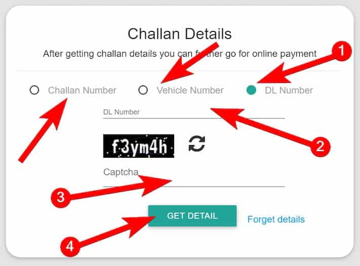 ऑनलाइन चालान कटा है या नहीं कैसे पता करें? How to check E Challan Status online?