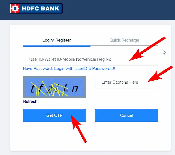 एचडीएफसी बैंक फास्टैग रिचार्ज कैसे करें? [How to do HDFC Bank Fastag Recharge?]