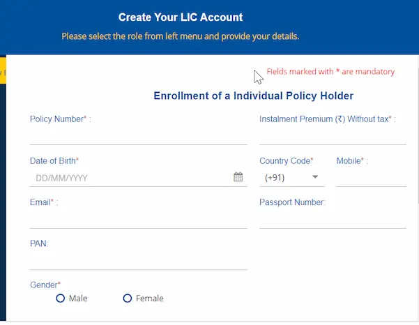 एलआईसी पोर्टल न्यू यूजर रजिस्ट्रेशन कैसे करें? [How to do LIC Portal New User Registration?]