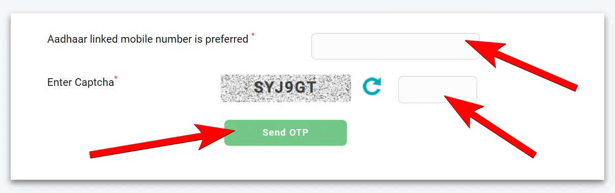 Process to download e-shram card