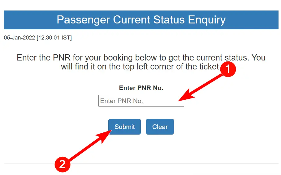 पीएनआर स्टेटस ऑनलाइन कैसे चेक करें? [How to check PNR status online?]