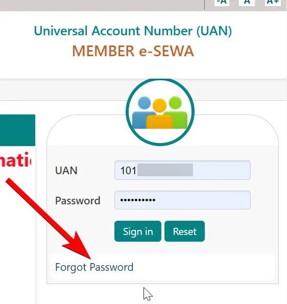 यदि आप पासवर्ड भूल गए हैं तो मोबाइल नंबर कैसे चेंज करें (if you have forgotten your password than how to change your UAN mobile number)