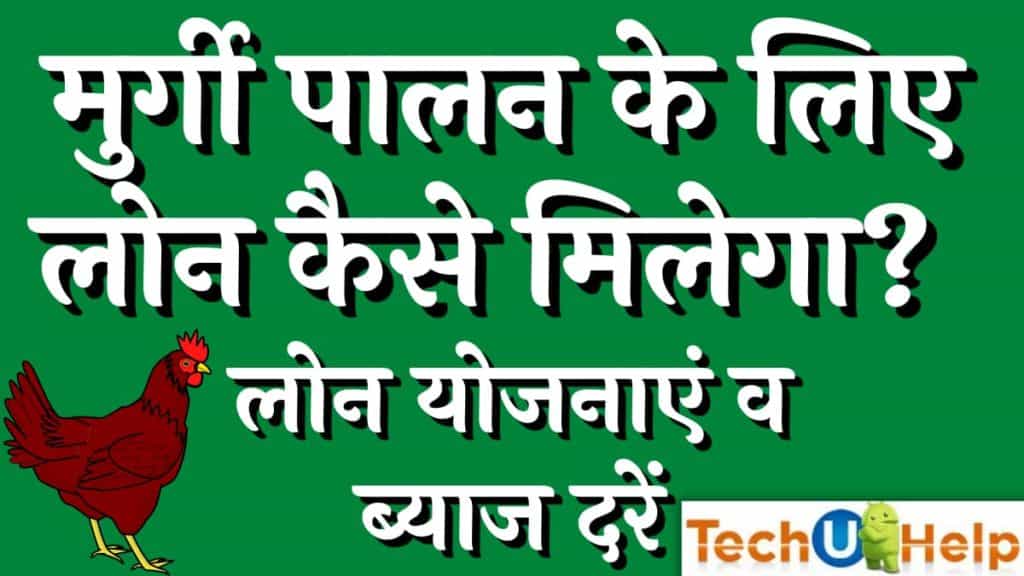 पोल्ट्री फार्म लोन-2022: मुर्गी पालन के लिए लोन कैसे मिलेगा? लोन योजनाएं व ब्याज दरें