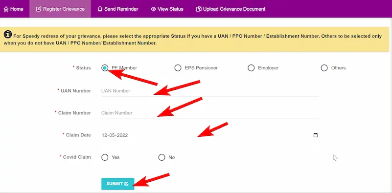 पीएफ से संबंधित शिकायत कहां व कैसे करें? (Where and how to file complaint related to PF)
