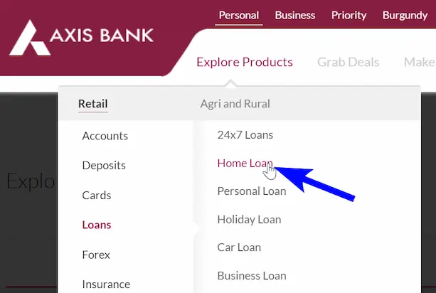 एक्सिस बैंक होम लोन लेने के लिए ऑनलाइन कैसे अप्लाई करे? (Axis Bank Home Loan In Hindi)