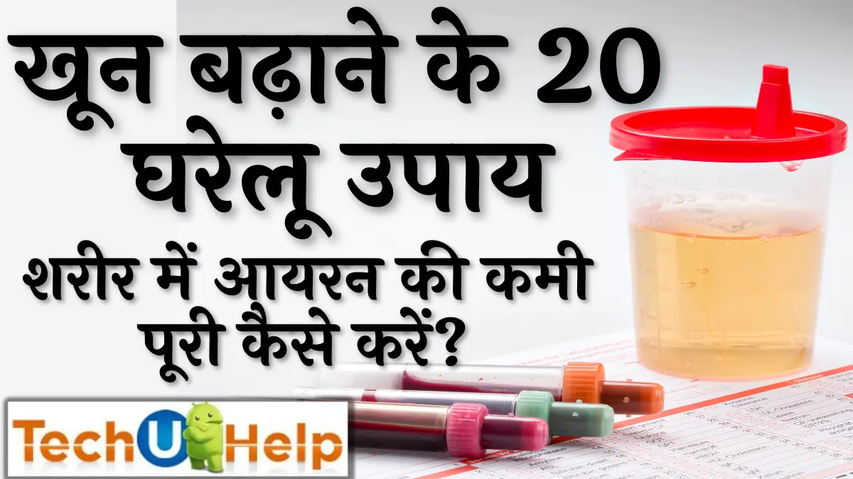 खून बढ़ाने के 20 घरेलू उपाय | शरीर में आयरन की कमी पूरी कैसे करें? Khoon Badhane Ke Upay