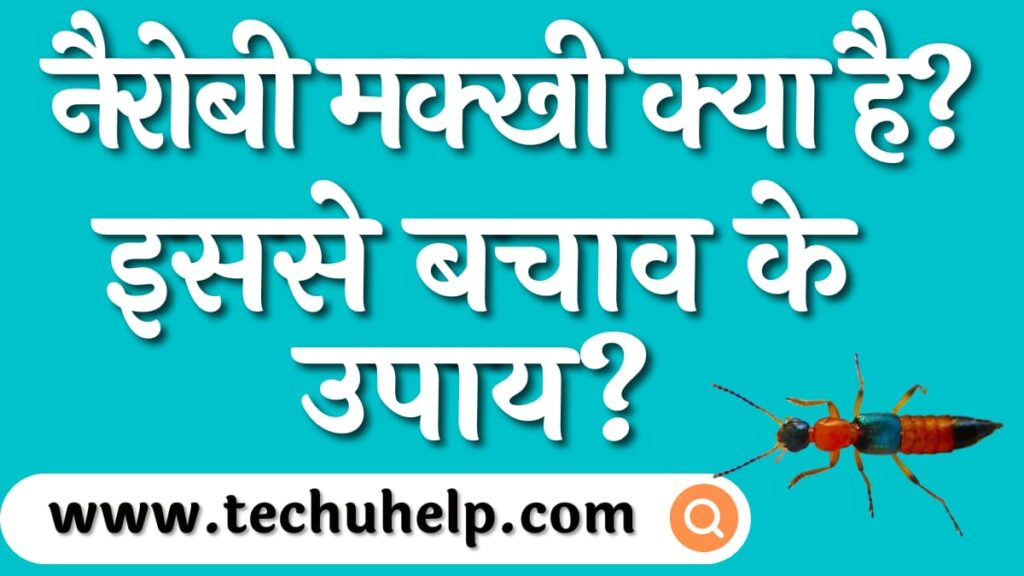 नैरोबी मक्खी क्या है? यह कहां से आई है? इसके हमले से बचाव के उपाय?