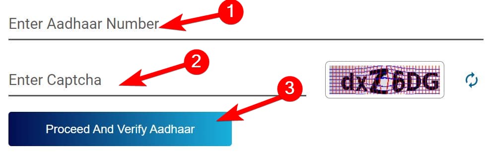 Aadhar card me mobile number kaise check kare 1