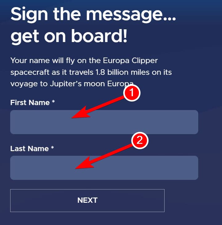नासा के बृहस्पति ग्रह पर जाने वाले स्पेसक्राफ्ट पर अपना नाम कैसे लिखवाएं 1